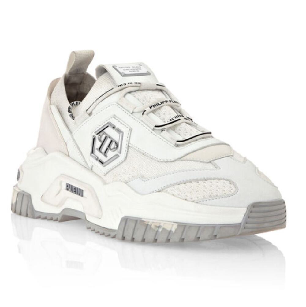 Philipp Plein Trainer Sneakers Predator White Size 8.5